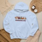 Friendsgiving Crew Hoodie  Thanksgiving, Fall Foliage Turkey - Image 6