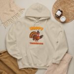 Funny Thanksgiving Turkey Gamer Hoodie, Thanksgiving Sweatshirt, Turkey Shirt, Gaming Hoodie - Image 5