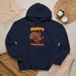 Funny Thanksgiving Turkey Gamer Hoodie, Thanksgiving Sweatshirt, Turkey Shirt, Gaming Hoodie - Image 6