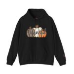 Thankful Pumpkin Trio Hoodie  Fall Thanksgiving Hoodie - Image 7