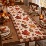Autumn Harvest Sunflower Quilted Table Runner, Thanksgiving Farmhouse Decor - Image 3