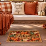 Fall Doormat, Pumpkin Doormat, Fall Welcome Mat, Autumn Welcome Mat, Coir Doormat - Image 4
