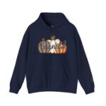 Thankful Pumpkin Trio Hoodie  Fall Thanksgiving Hoodie - Image 6