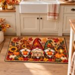 Thanksgiving Non-Slip Doormat, Fall Autumn Welcome Mat - Image 4