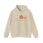 Funny sarcastic Grateful-ish Pumpkin Trio Hoodie  Fall Thanksgiving autumn Hoodie - Image 5