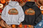 Feast Mode Activated Hoodie - Thanksgiving Turkey Dinner Sweatshirt - Image 3