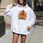 Gobble Till You Wobble Sweatshirt, Funny Turkey Hoodie, Thanksgiving Long Sleeve - Image 6